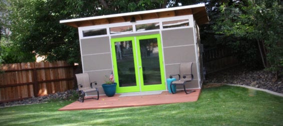 10-foot by 14-foot Studio Shed