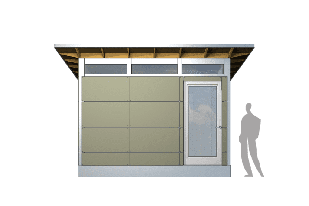 boreas custom backyard sheds for office, workshop, creatives